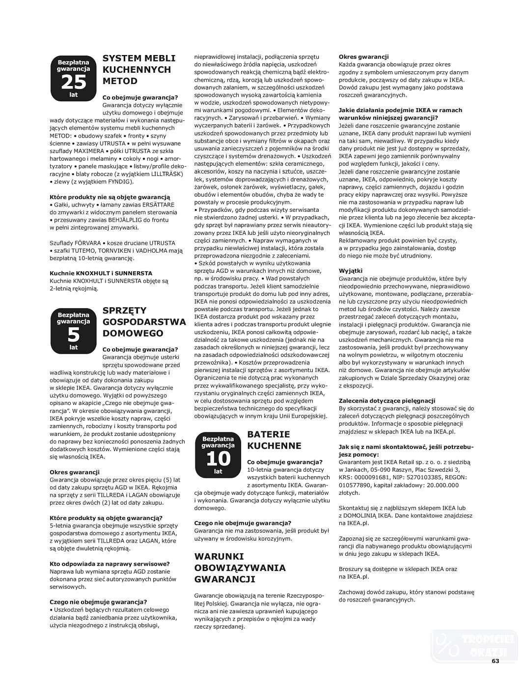 Gazetka promocyjna IKEA str. 63